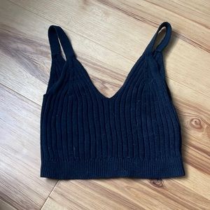 Knitted aerie tank top